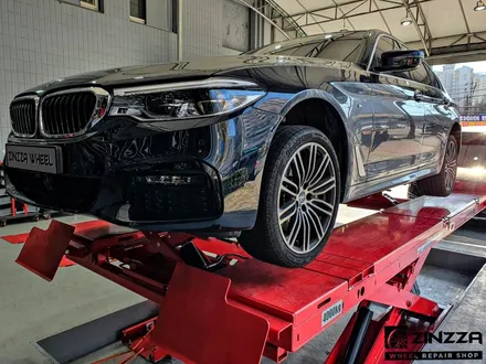 [BMW 5시리즈]19인치 휠 M 스포츠팩 유광블랙 휠도색 / 인천 부평구 부평동