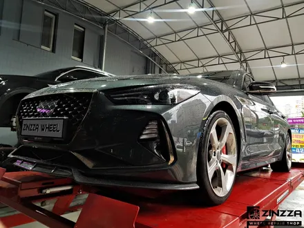 제네시스 g70 블랙 분체도장 휠도색 / 인천 부평구 부평동