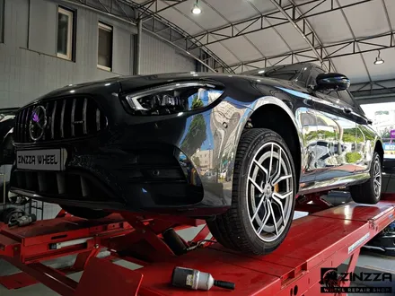 벤츠 E53 AMG 휠 무광블랙 휠도색 / 인천 부평구 부평동