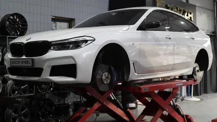 BMW 6GT 휠도색 유광블랙! 6시리즈 그란투리스모 [20인치 817M 휠도색] / 인천 부평구 부평동
