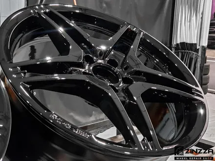 인천 벤츠 E63amg 휠도색 유광블랙 분체도장 / 인천 부평구 부평동