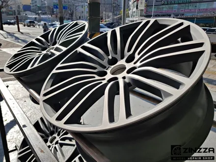 [BMW 5시리즈]19인치 휠 M 스포츠팩 유광블랙 휠도색 / 인천 부평구 부평동