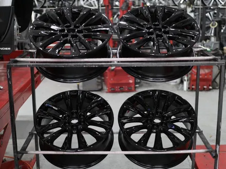 캐딜락 XT5 휠도색 블랙유광 분체도장 / 인천 부평구 부평동