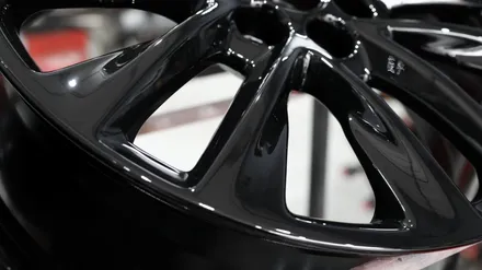 캐딜락 XT5 휠도색 블랙유광 분체도장 / 인천 부평구 부평동