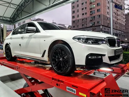 BMW 5시리즈 블랙유광 휠복원&휠도색 / 인천 부평구 부평동