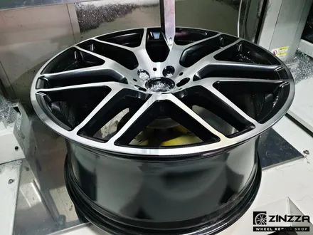 인천휠복원 벤츠 GLE 63 AMG 21인치 블랙폴리쉬 투톤 휠복원! / 인천 부평구 부평동