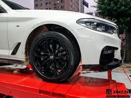 BMW 5시리즈 블랙유광 휠복원&휠도색 / 인천 부평구 부평동