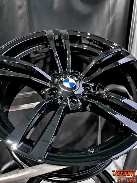 BMW 320d 18인치 휠도색 주차기스 제거 / 인천 부평구 부평동