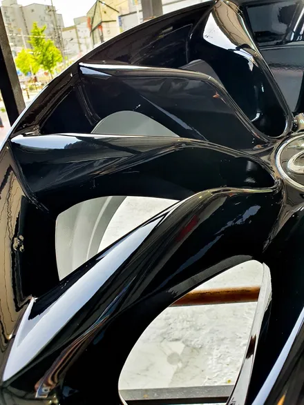 인천 인피니티 qx50 휠도색 초고광택 유광블랙 분체도장 / 인천 부평구 부평동