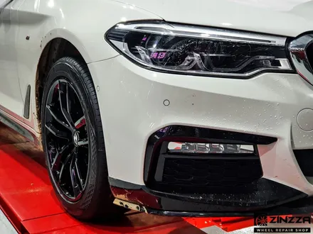 BMW 5시리즈 블랙유광 휠복원&휠도색 / 인천 부평구 부평동