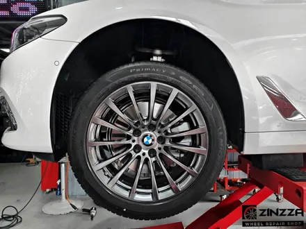 BMW 530i 18인치 고스트크롬 휠도색 / 인천 부평구 부평동