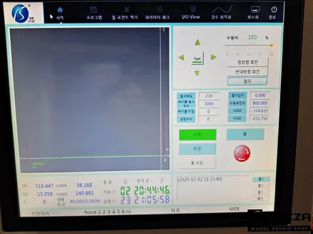 벤츠 c43 AMG 19인치 마차휠 블랙폴리쉬 휠도색 [분체도장] / 인천 부평구 부평동