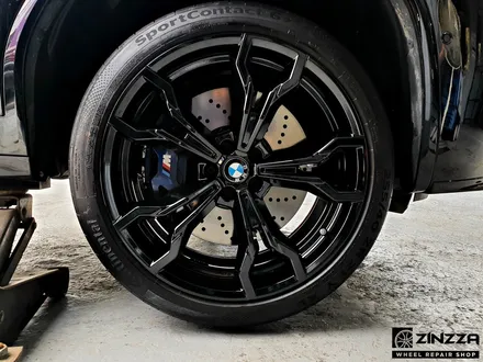 BMW X4M 21인치 블랙 하이그로시 휠도색 / 인천 부평구 부평동