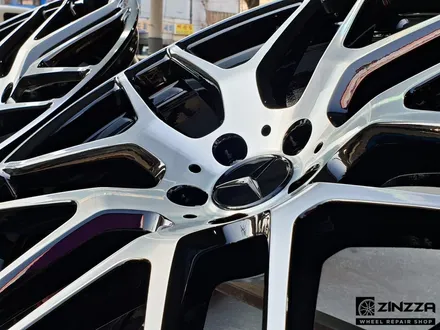 인천휠복원 벤츠 GLE 63 AMG 21인치 블랙폴리쉬 투톤 휠복원! / 인천 부평구 부평동