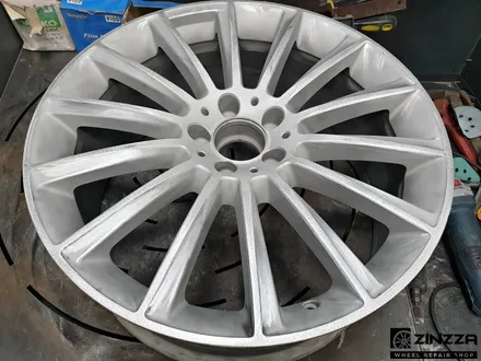 인천 벤츠 E클래스 AMG 휠복원 하이퍼블랙 분체도장 / 인천 부평구 부평동