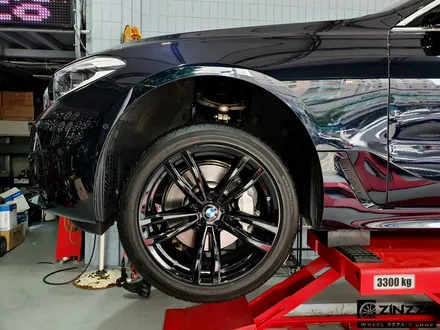 BMW 6gt 유광블랙 휠도색으로 세련되게 드레스up / 인천 부평구 부평동
