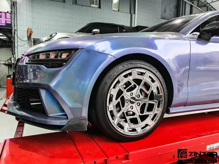 아우디 rs7 크롬 스퍼터링 휠도색 /zinzza wheel / 인천 부평구 부평동