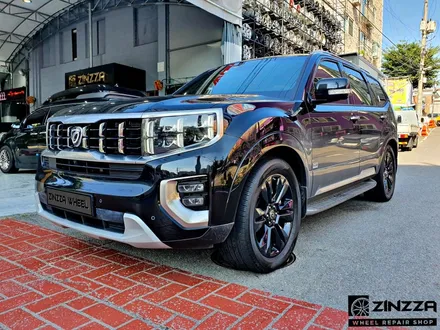 2020 모하비 더마스터 올블랙 분체도장 휠도색 / 인천 부평구 부평동