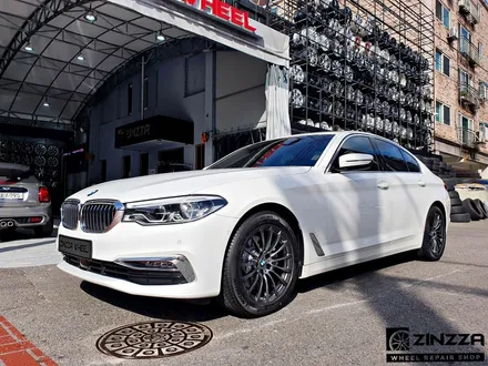 BMW 530i 18인치 고스트크롬 휠도색 / 인천 부평구 부평동
