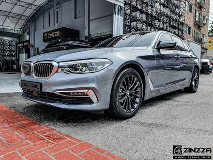 인천 부평 BMW 5시리즈 휠도색 고스트크롬 분체도장 / 인천 부평구 부평동