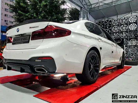 BMW 5시리즈 블랙유광 휠복원&휠도색 / 인천 부평구 부평동
