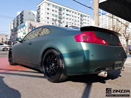 인천휠수리 인피니티 G35 오즈 19인치 정품휠 수리& 유광블랙도색 / 인천 부평구 부평동