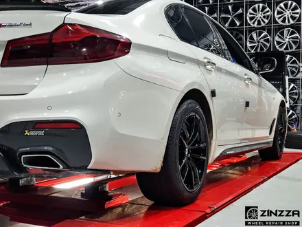 BMW 5시리즈 블랙유광 휠복원&휠도색 / 인천 부평구 부평동