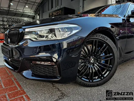 BMW 530i 19인치 휠도색 유광블랙 분체도장 / 인천 부평구 부평동