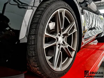쉐보레 카마로 휠도색 [검정유광] 고품격 분체도장의 매력 / 인천 부평구 부평동