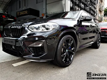 BMW X4M 21인치 블랙 하이그로시 휠도색 / 인천 부평구 부평동