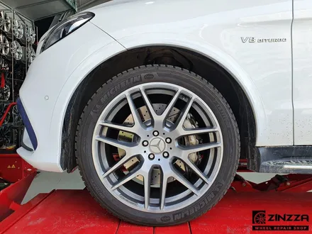 인천휠복원 벤츠 GLE 63 AMG 21인치 블랙폴리쉬 투톤 휠복원! / 인천 부평구 부평동