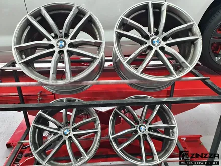 BMW 5시리즈 블랙유광 휠복원&휠도색 / 인천 부평구 부평동