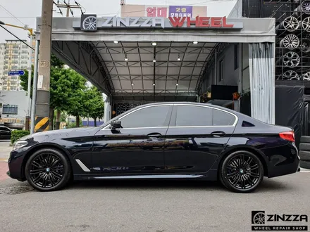 인천 BMW 530d 휠도색 유광블랙 분체도장 / 인천 부평구 부평동