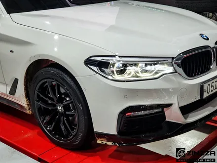 BMW 5시리즈 블랙유광 휠복원&휠도색 / 인천 부평구 부평동