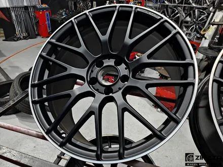 벤츠 C63 AMG 맷블랙 투톤 커스텀 휠도색 / 인천 부평구 부평동