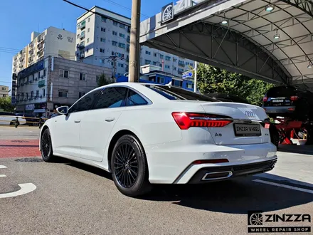 2020 아우디 a6 18인치 순정휠 유광블랙 #휠도색 포스팅 / 인천 부평구 부평동