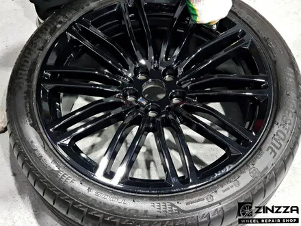 [BMW 5시리즈]19인치 휠 M 스포츠팩 유광블랙 휠도색 / 인천 부평구 부평동