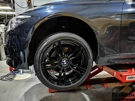 BMW 320d 18인치 휠도색 주차기스 제거 / 인천 부평구 부평동