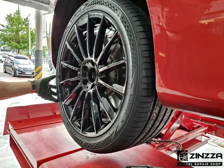 벤츠 E400 쿠페 AMG 마차휠 휠복원 #분체도장 / 인천 부평구 부평동