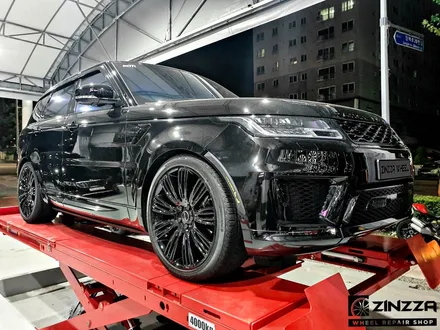 RRS 22인치 잘못 도색된 휠 복원 #휠분체도장 / 인천 부평구 부평동