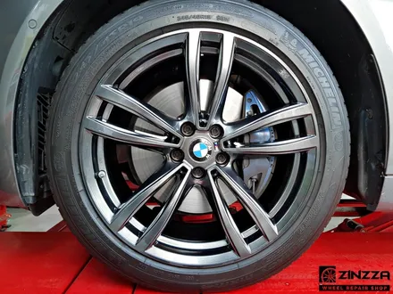 BMW 7시리즈 럭셔리 휠도색 [고스트크롬] / 인천 부평구 부평동