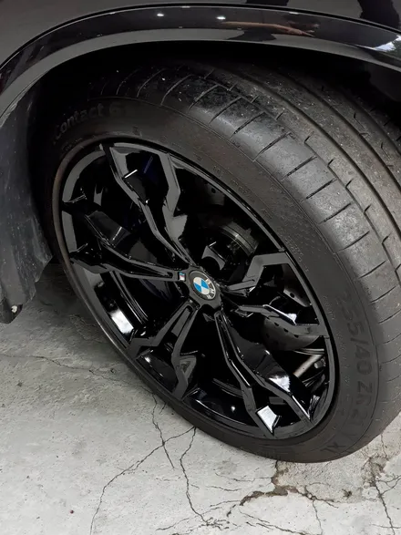 BMW X4M 21인치 블랙 하이그로시 휠도색 / 인천 부평구 부평동