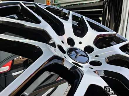 인천휠복원 벤츠 GLE 63 AMG 21인치 블랙폴리쉬 투톤 휠복원! / 인천 부평구 부평동