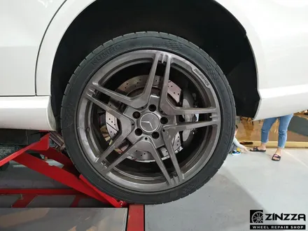인천 벤츠 E63amg 휠도색 유광블랙 분체도장 / 인천 부평구 부평동