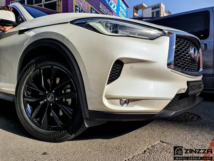 인천 인피니티 qx50 휠도색 초고광택 유광블랙 분체도장 / 인천 부평구 부평동