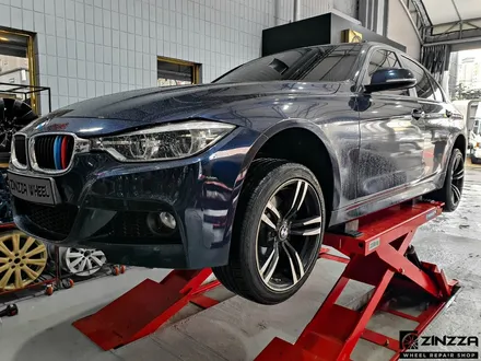 BMW 320d 18인치 휠도색 주차기스 제거 / 인천 부평구 부평동
