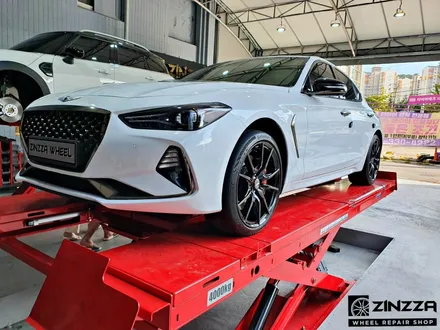 제네시스 G70 순정 휠도색 [분체도장] 진짜휠 / 인천 부평구 부평동