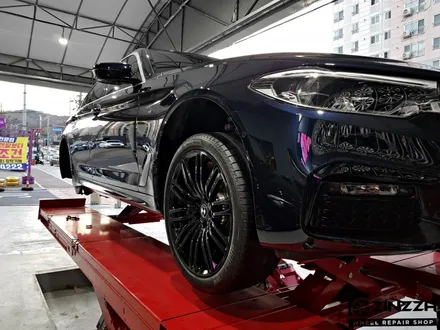 [BMW 5시리즈]19인치 휠 M 스포츠팩 유광블랙 휠도색 / 인천 부평구 부평동