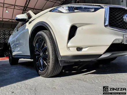 인천 인피니티 qx50 휠도색 초고광택 유광블랙 분체도장 / 인천 부평구 부평동