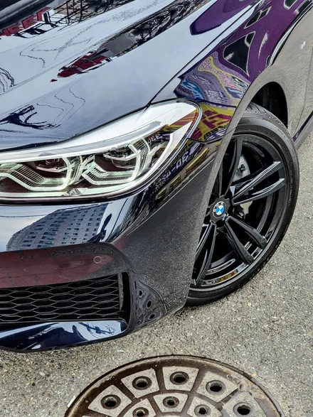BMW 6gt 유광블랙 휠도색으로 세련되게 드레스up / 인천 부평구 부평동
